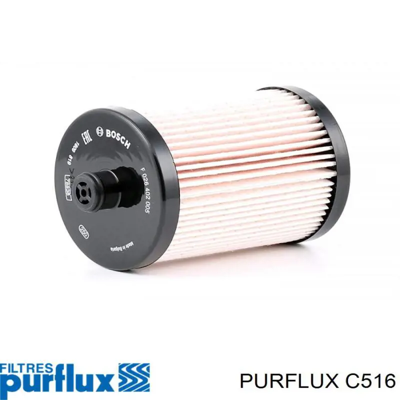 Filtro de combustível C516 Purflux