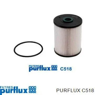 C518 Purflux Filtro de combustível