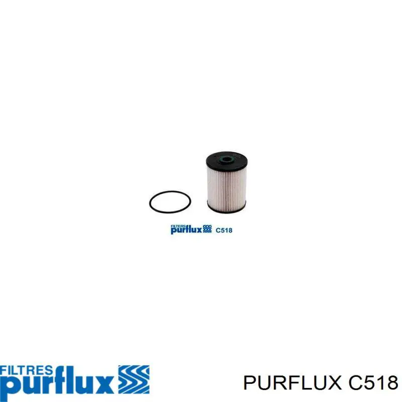 Compre C518 Purflux Filtro de combustível