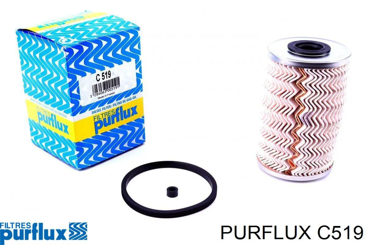 Filtro de combustível C519 Purflux
