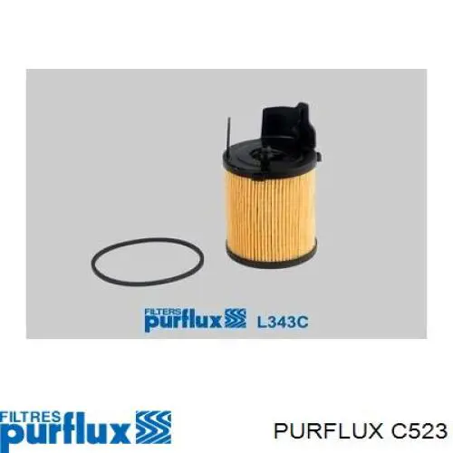 Compre C523 Purflux Filtro de combustível