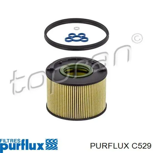 C529 Purflux Filtro de combustível