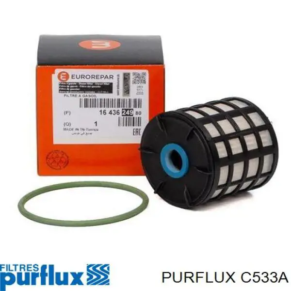 Filtro de combustível C533A Purflux