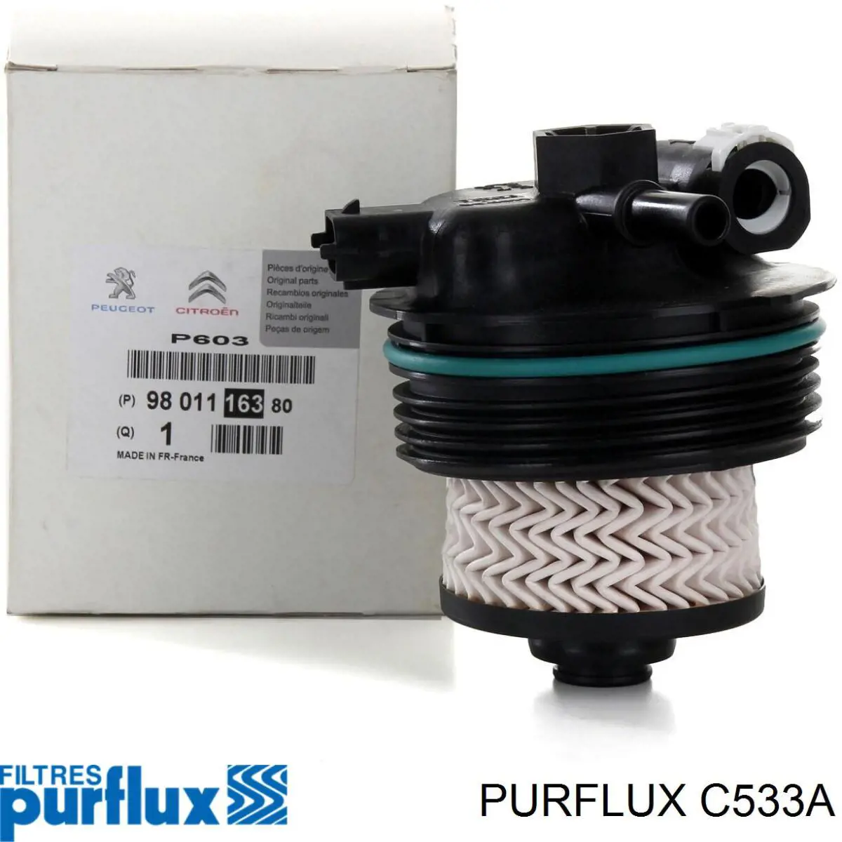 Compre C533A Purflux Filtro de combustível