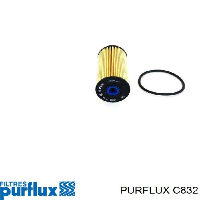 C832 Purflux Filtro de combustível