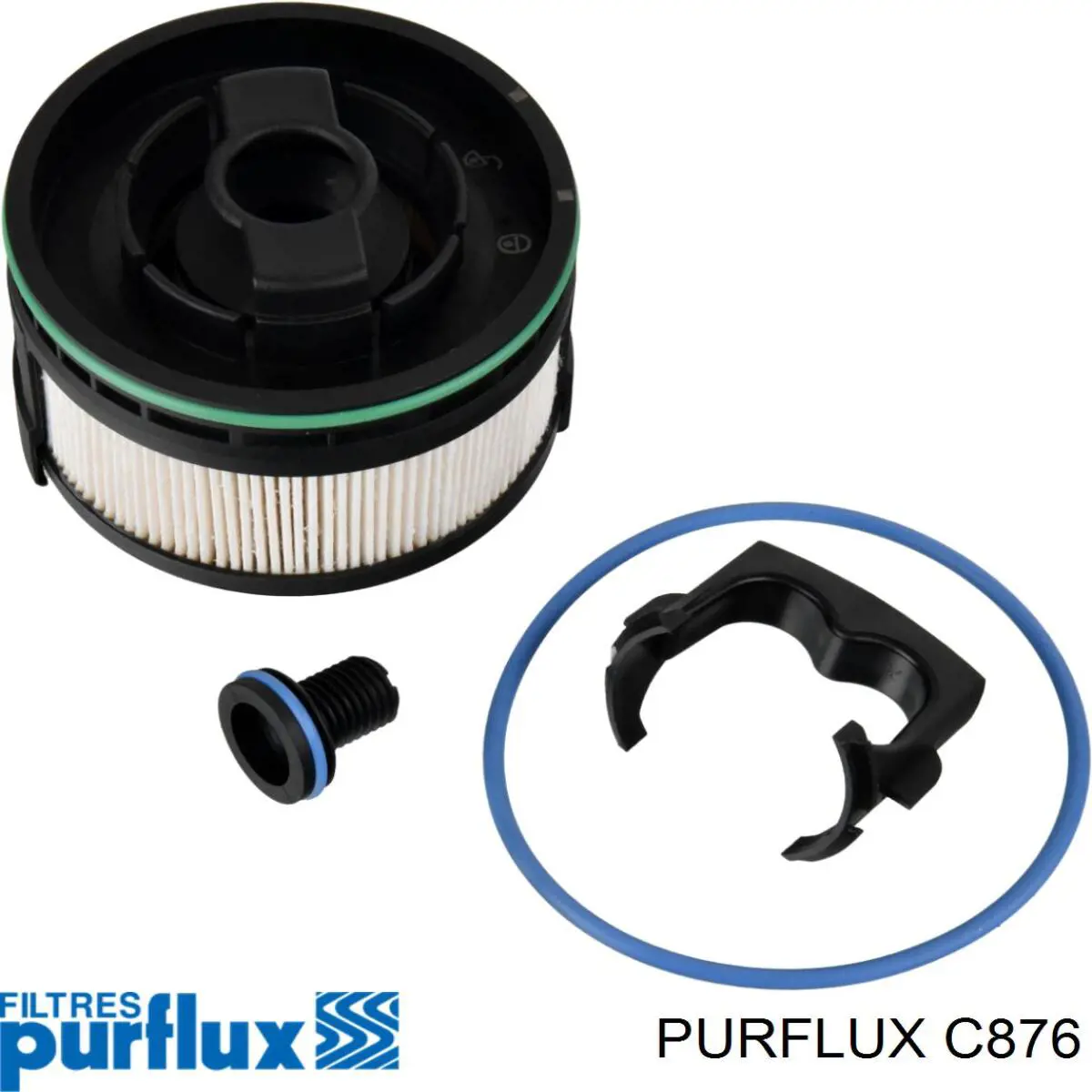 Filtro de combustível Purflux C876 preço, a partir de 44,48 USD