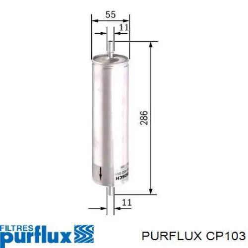 Filtro de combustível Purflux CP103 preço, a partir de 21,10 USD