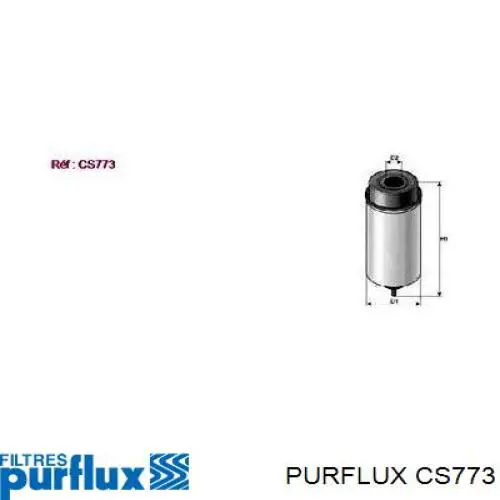 Filtro de combustível Purflux CS773 preço, a partir de 26,73 USD