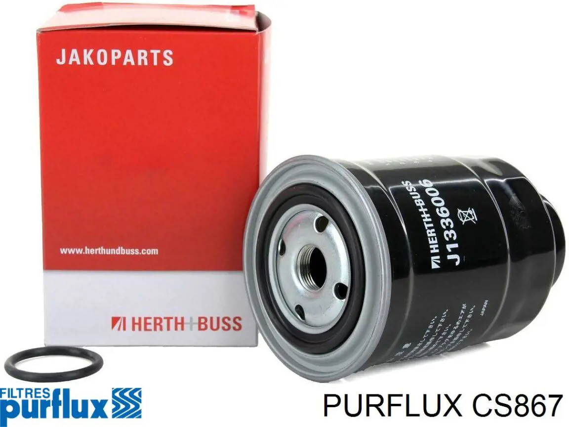 CS867 Purflux Filtro de combustível