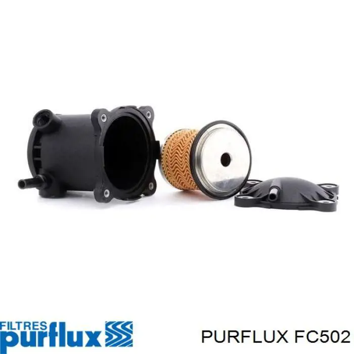 Tampa de casco de filtro de combustível Purflux FC502 preço, a partir de 73,16 USD