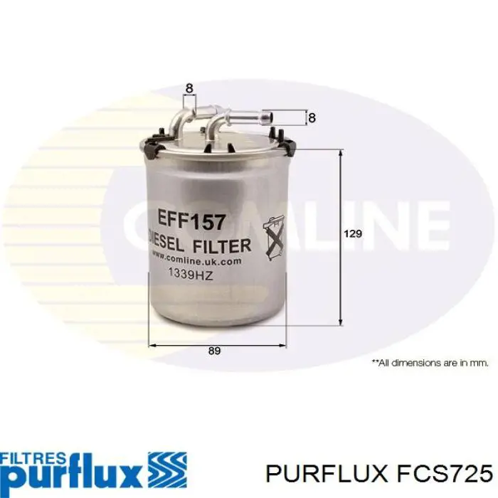 Filtro de combustível Purflux FCS725 preço, a partir de 24,67 USD