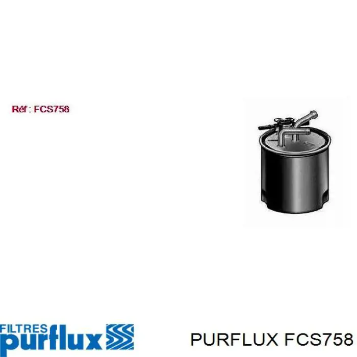 Filtro de combustível Purflux FCS758 preço, a partir de 29,17 USD