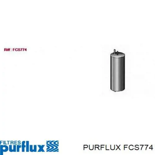 FCS774 Purflux Filtro de combustível