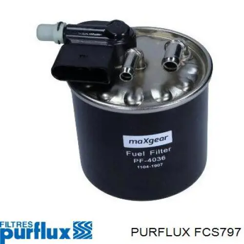 FCS797 Purflux Filtro de combustível