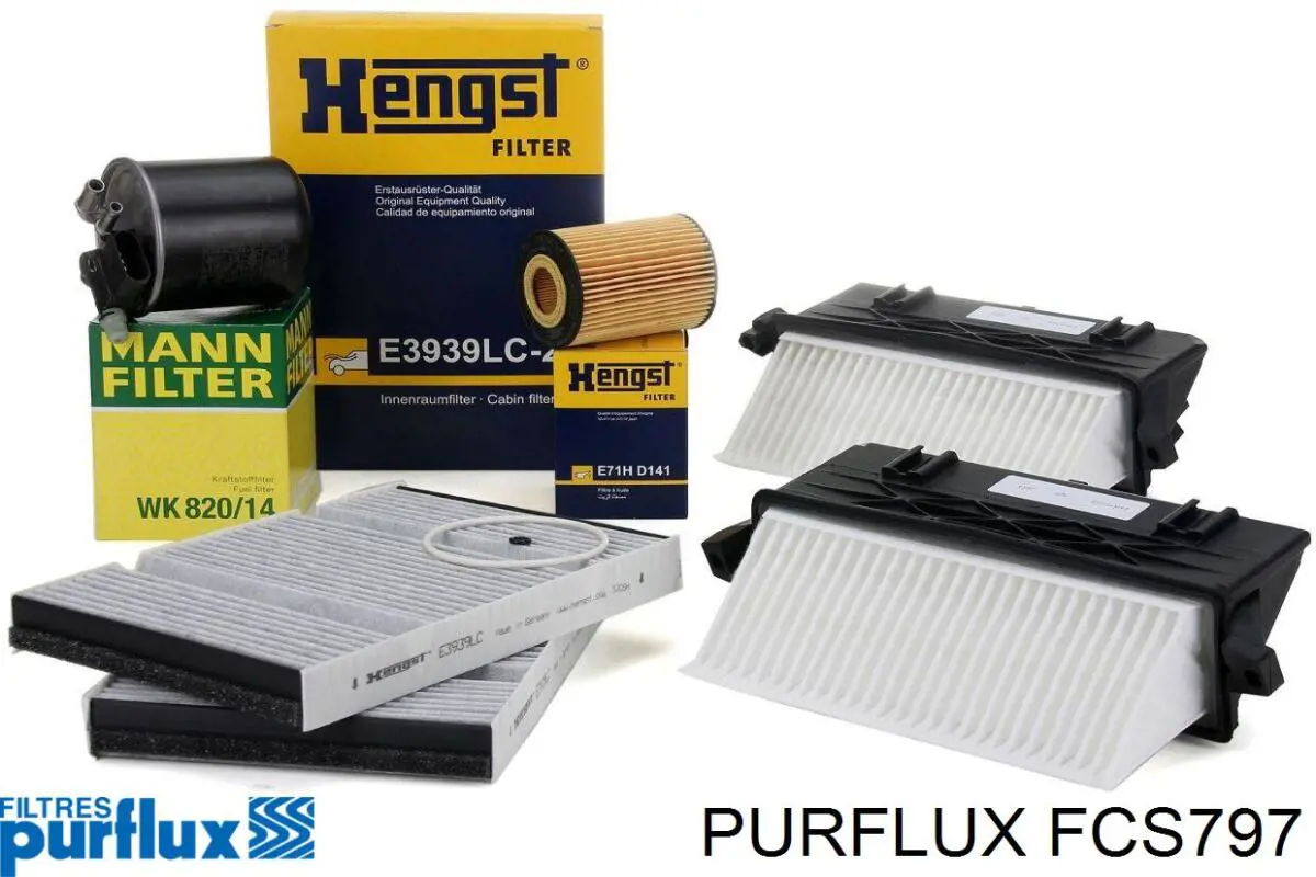 Filtro de combustível FCS797 Purflux