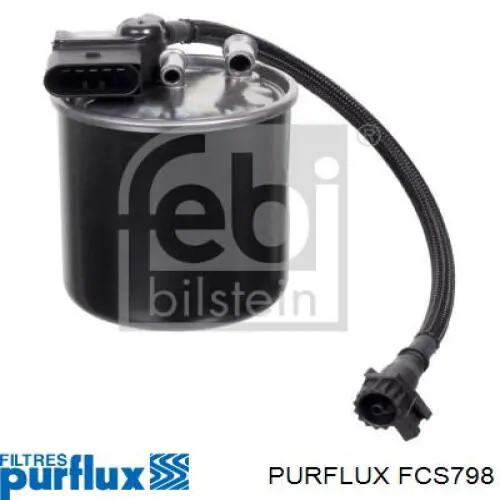 Filtro de combustível Purflux FCS798 preço, a partir de 55,89 USD