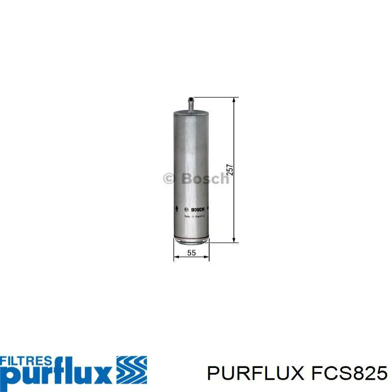 Filtro de combustível Purflux FCS825 preço, a partir de 22,00 USD