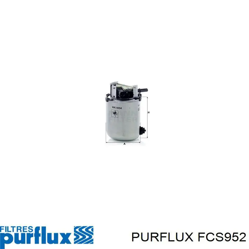 FCS952 Purflux Filtro de combustível