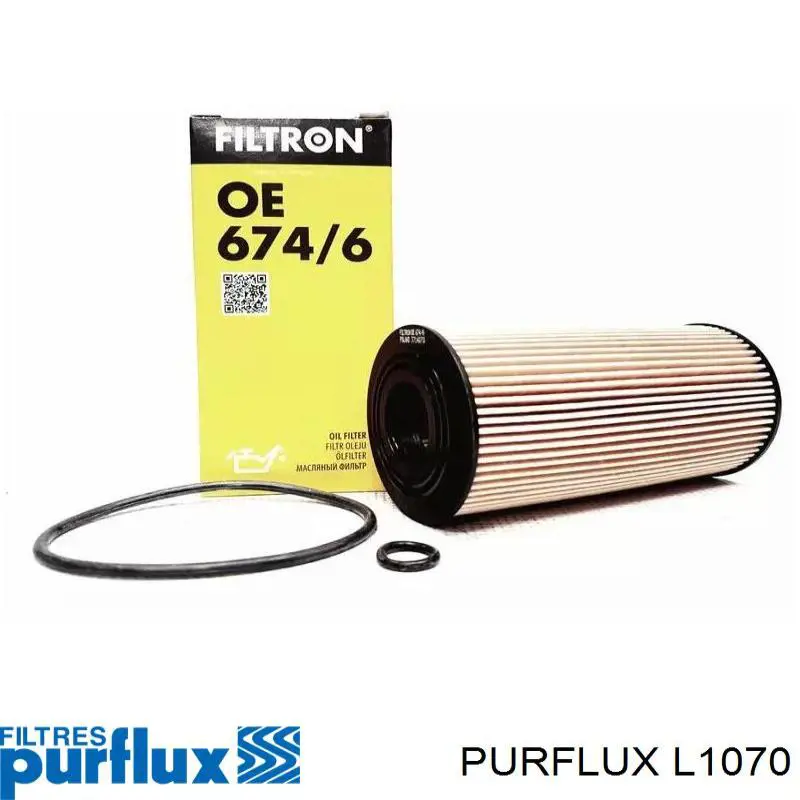 Filtro de óleo Purflux L1070 preço, a partir de 12,31 USD