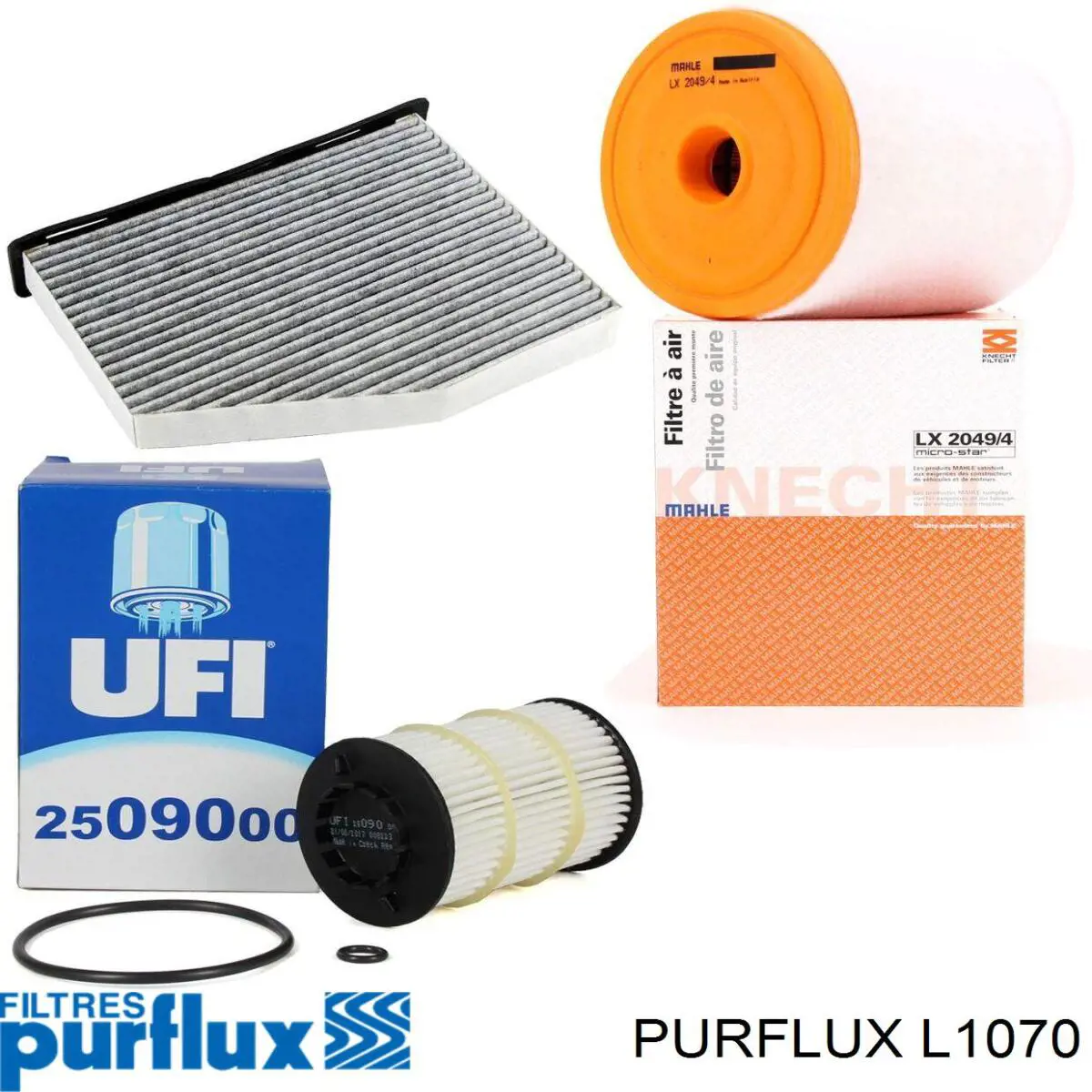L1070 Purflux Filtro de óleo
