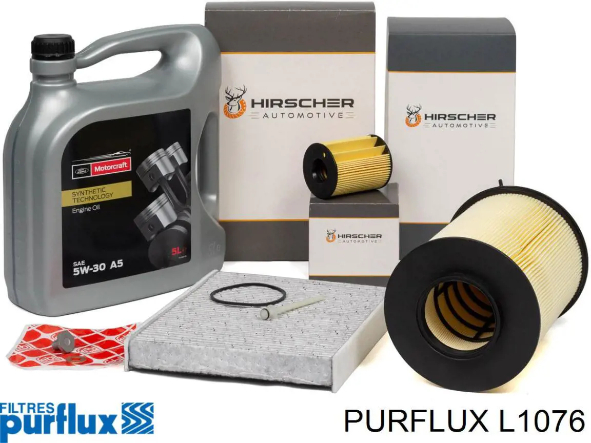 Filtro de óleo Purflux L1076 preço, a partir de 6,32 USD