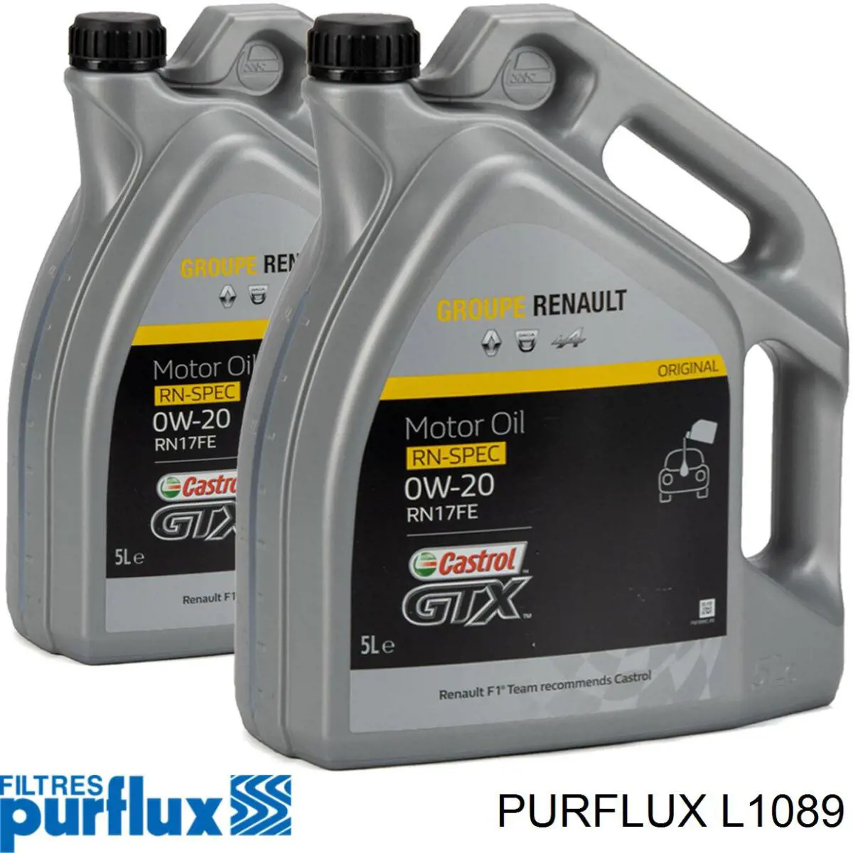 Compre L1089 Purflux Filtro de óleo