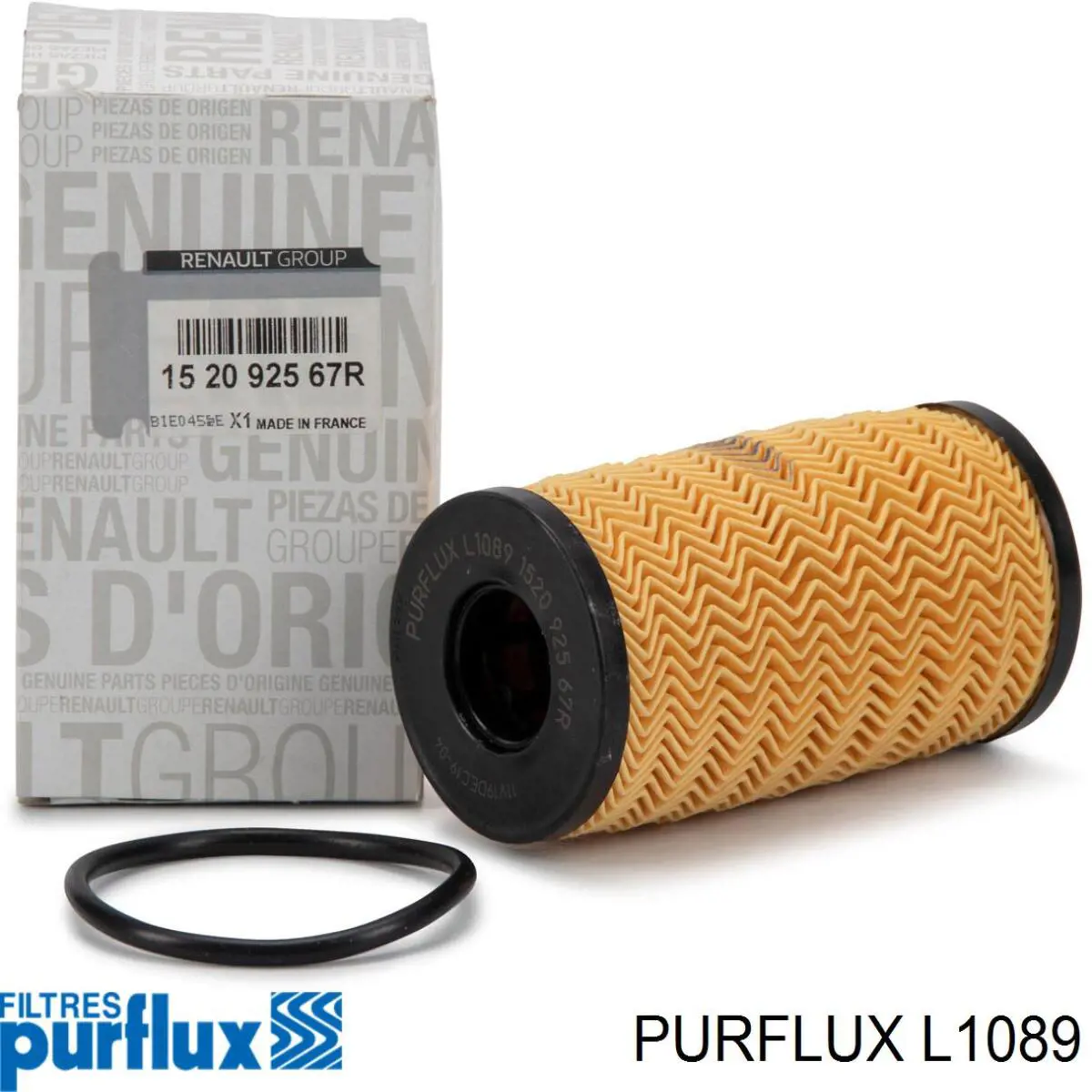 Filtro de óleo L1089 Purflux