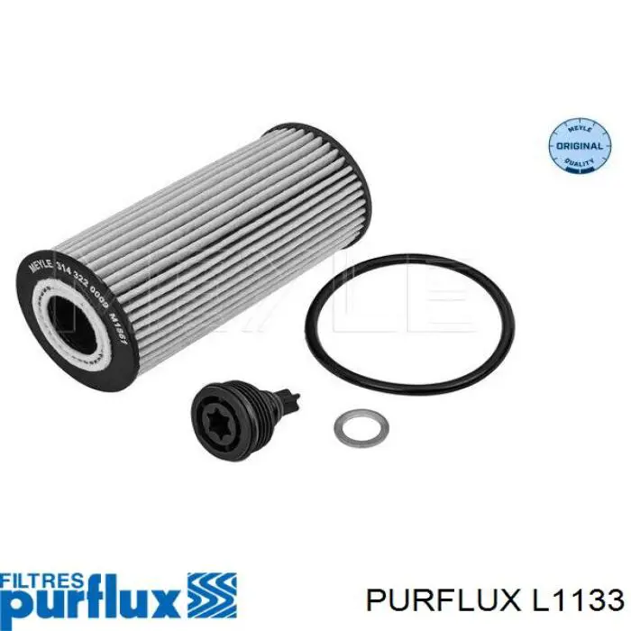 Filtro de óleo Purflux L1133 preço, a partir de 12,33 USD
