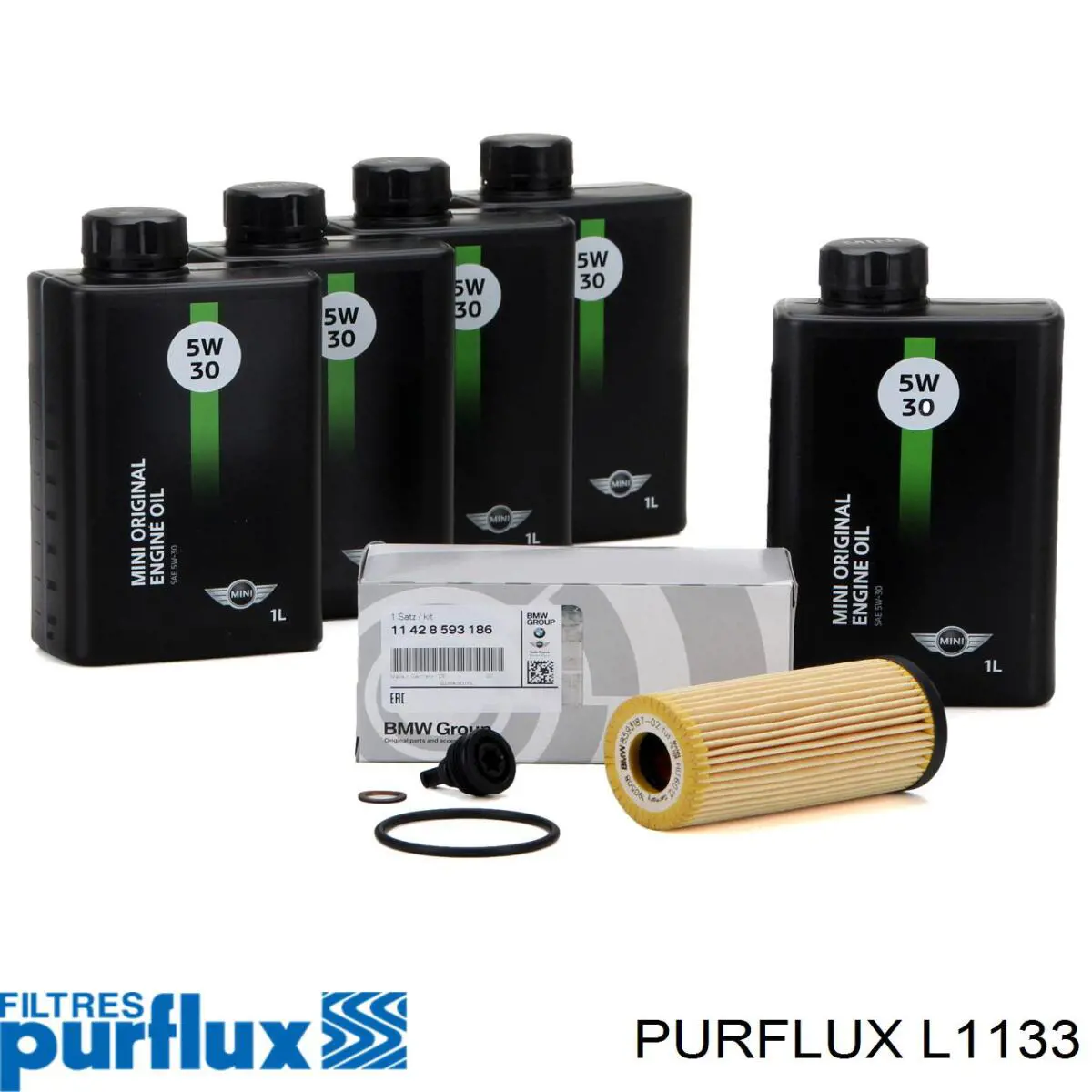 L1133 Purflux Filtro de óleo