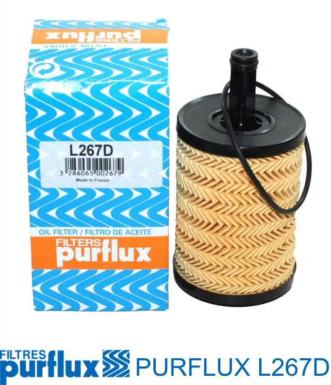 L267D Purflux Filtro de óleo