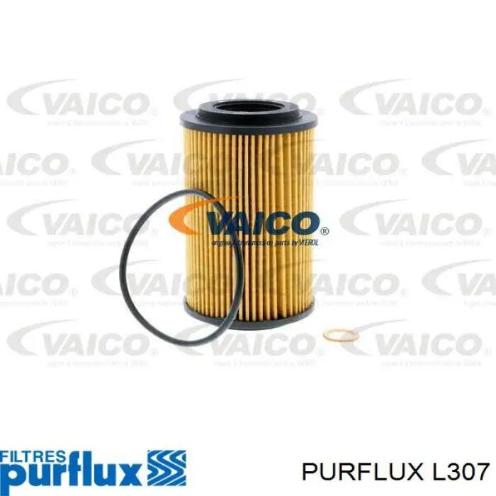 Filtro de óleo L307 Purflux