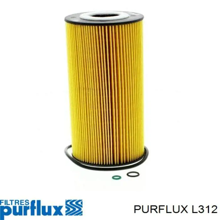 Filtro de óleo L312 Purflux