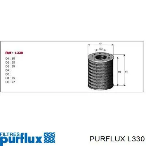 Filtro de óleo Purflux L330 preço, a partir de 5,96 USD