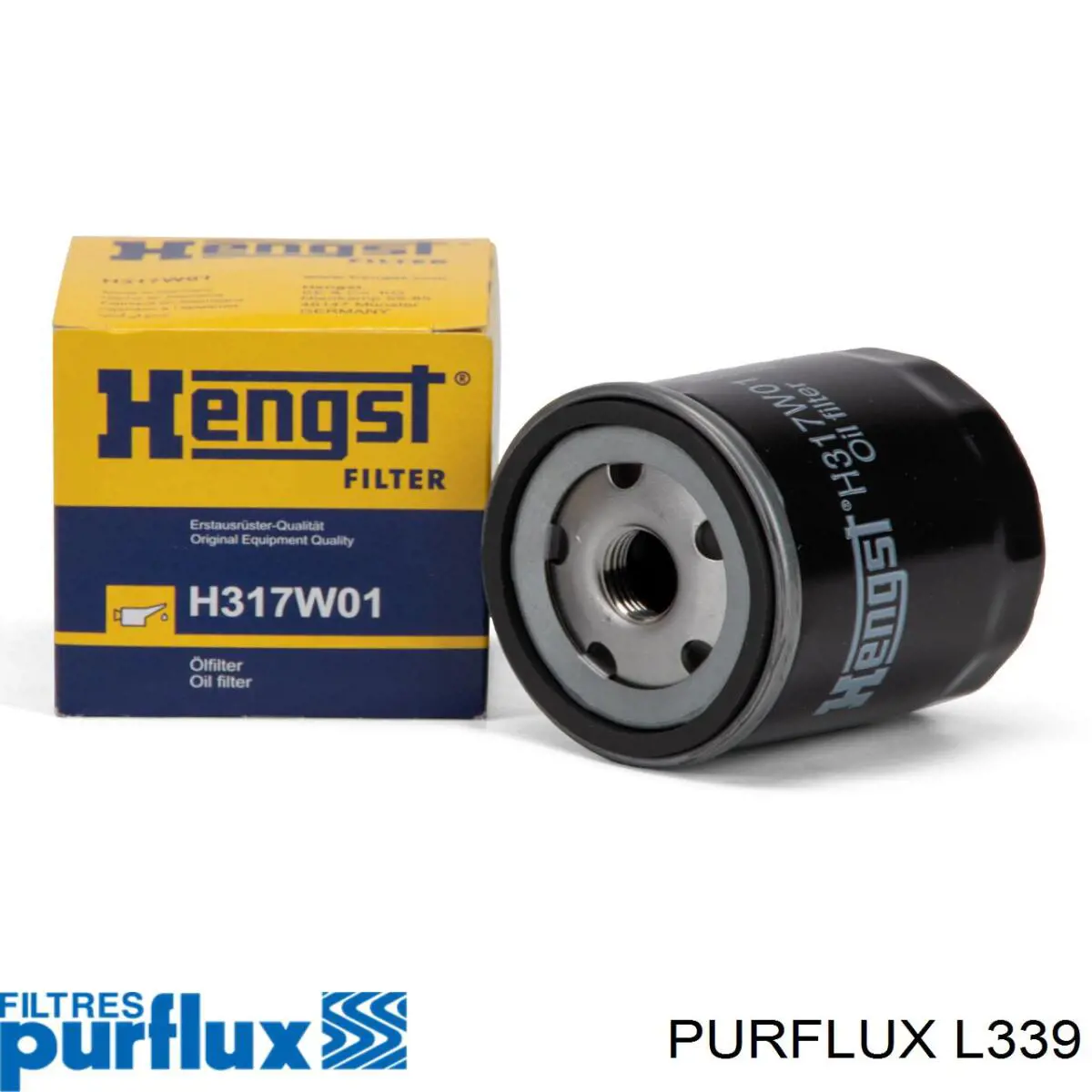 Filtro de óleo L339 Purflux
