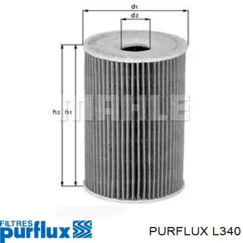 Filtro de óleo Purflux L340 preço, a partir de 8,01 USD