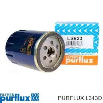 L343D Purflux Filtro de óleo