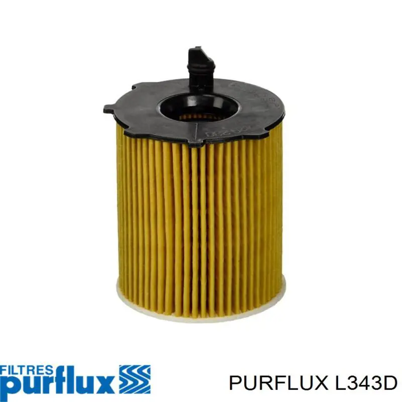 L343D Purflux Filtro de óleo