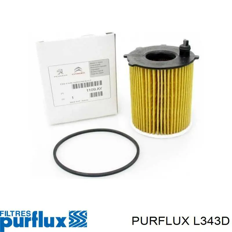 Filtro de óleo Purflux L343D preço, a partir de 7,37 USD