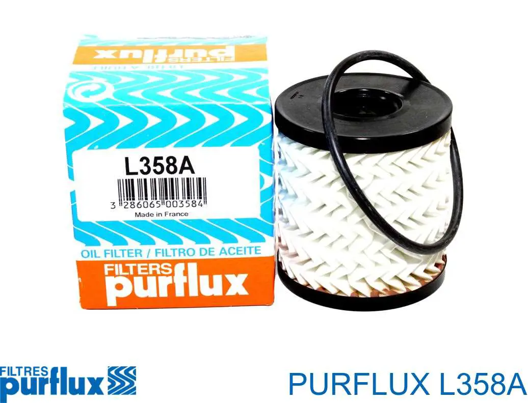 L358A Purflux Filtro de óleo