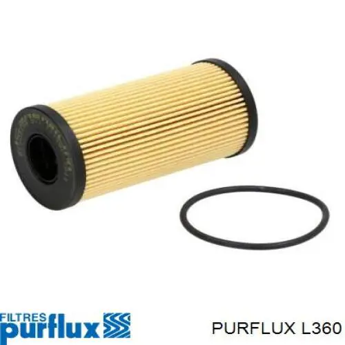 Filtro de óleo L360 Purflux