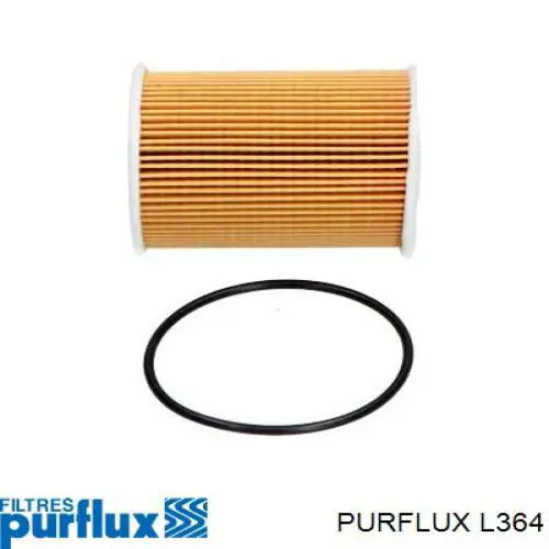 Filtro de óleo L364 Purflux