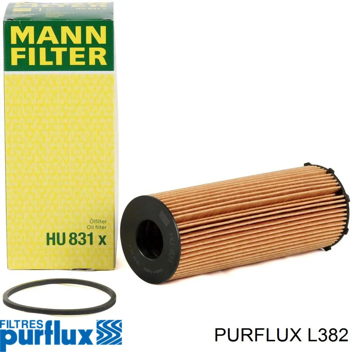 Filtro de óleo L382 Purflux