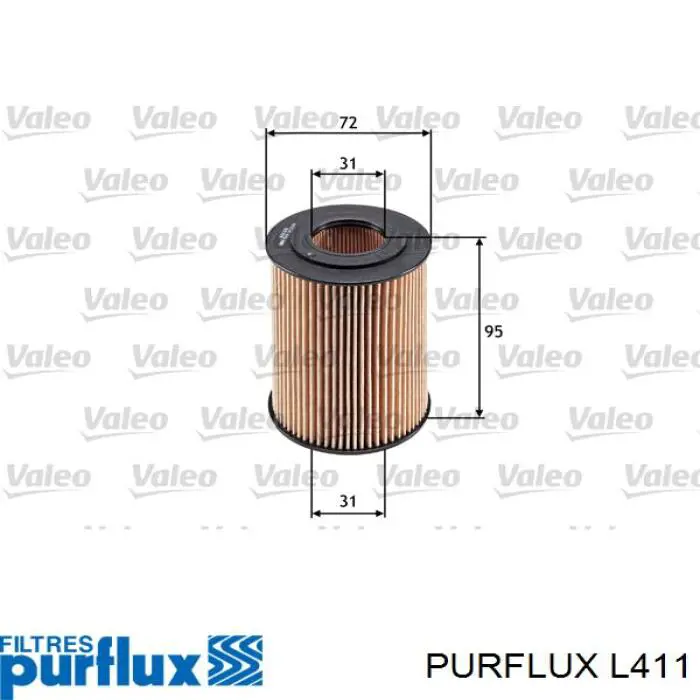 Compre L411 Purflux Filtro de óleo