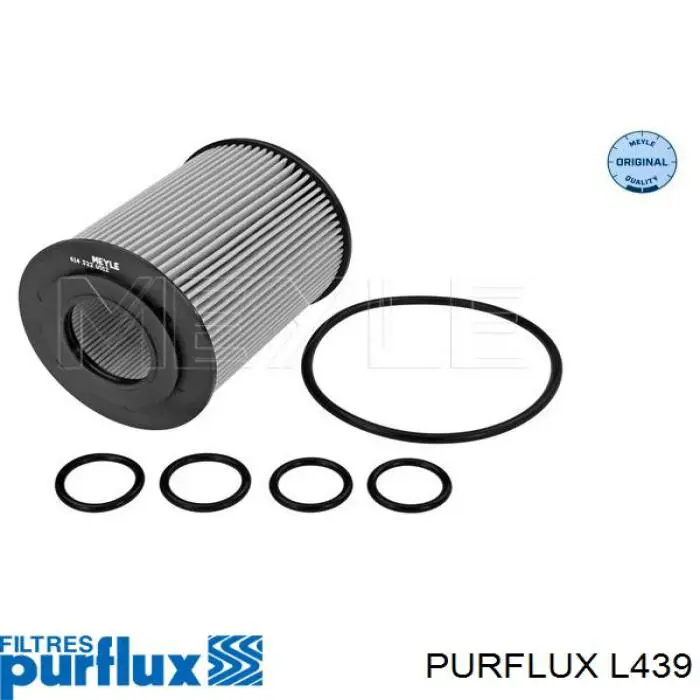 L439 Purflux Filtro de óleo