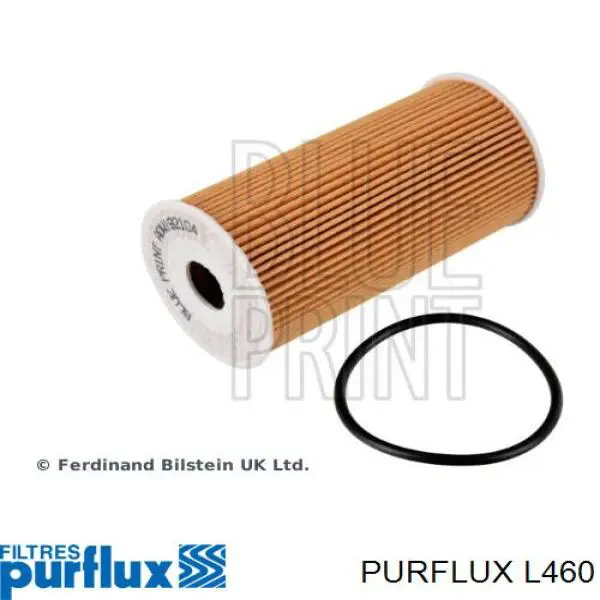 Filtro de óleo Purflux L460