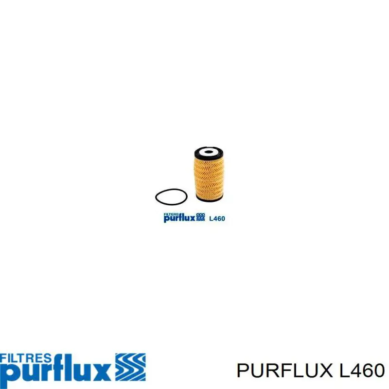 L460 Purflux Filtro de óleo