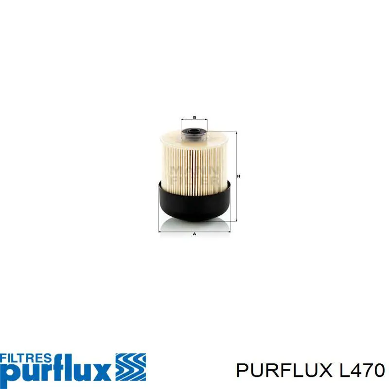 Filtro de óleo Purflux L470 preço, a partir de 7,31 USD