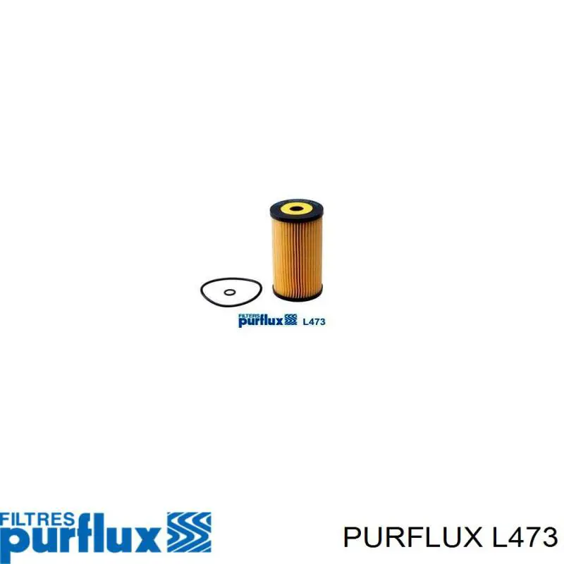 L473 Purflux Filtro de óleo