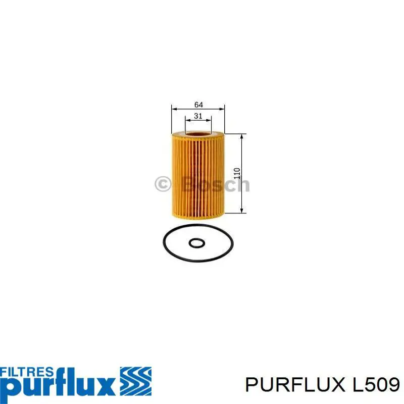 Compre L509 Purflux Filtro de óleo