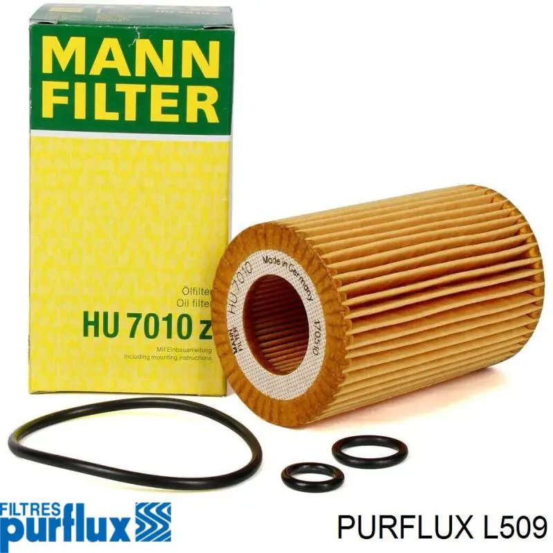 Filtro de óleo Purflux L509 preço, a partir de 9,10 USD